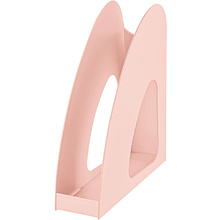 Лоток для бумаги вертикальный "Twin", розовый кварц