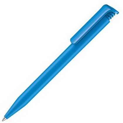 Ручка шариковая автоматическая "Senator Super Hit Matt", 1.0 мм, голубой, стерж. синий