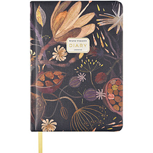 Ежедневник недатированный Bruno Visconti "Ночные цветы", А5, 240 страниц, разноцветный