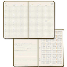 Ежедневник датированный "Rhodiatime", A5, 160 страниц, линованный, синий