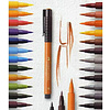 Маркер-кисть "Pitt Artist Pens Brush", 6 шт., земляные оттенки - 6