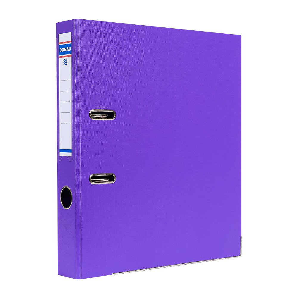 Папка-регистратор "Donau", A4, 50 мм, ПВХ, фиолетовый