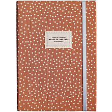 Ежедневник недатированный InFolio "Care", A5, 192 страницы, линованный, коричневый