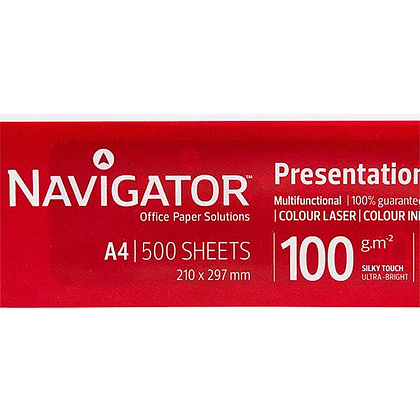 Бумага "Navigator Presentation", A4, 500 листов, 100 г/м2 - 2