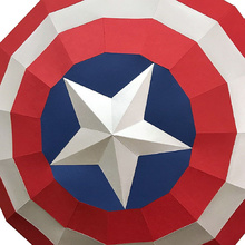 Набор для 3D моделирования "Щит Капитана Америки"