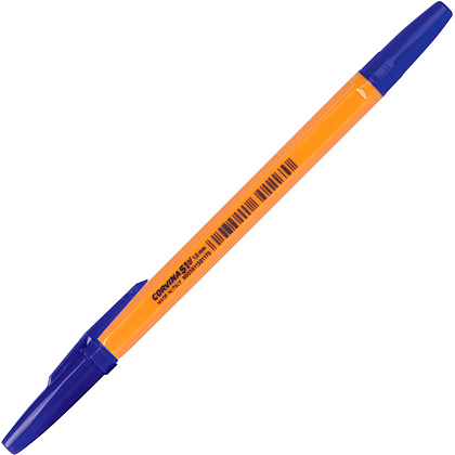Ручка шариковая "Corvina", 1.0 мм, оранжевый, стерж. синий